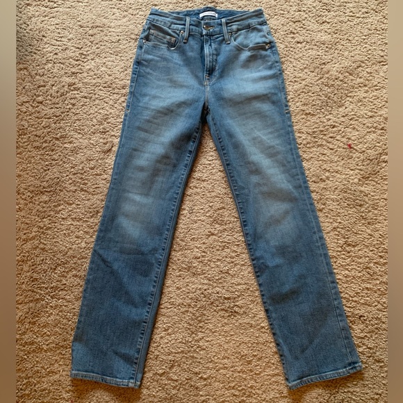 Good American - Good Straight Jeans - Blue450 - Picture 2 of 3